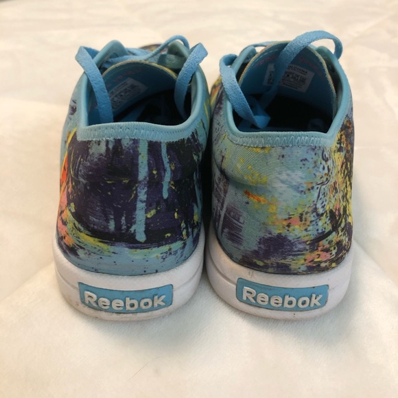 Reebok Watercolour Memory Foam Sneakers - Picture 3 of 6